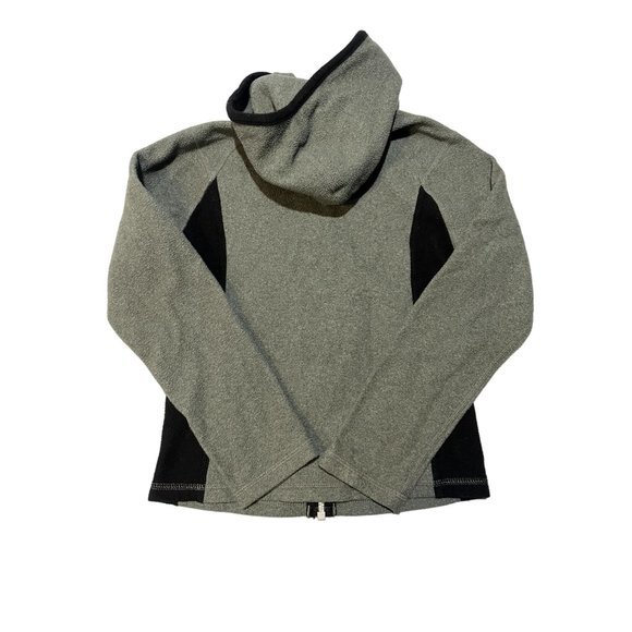 THE NORTH FACE GIRLS FULL ZIP GREY SWEATER SIZE XS‎ (5) | N1 - Picture 3 of 4